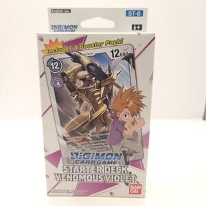 Digimon Card Game Venomous Violet Starter Deck 2021